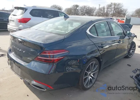 2025 Genesis G70 2.5T Awd из США, поврежденный, VIN KMTG34SC3SU156048